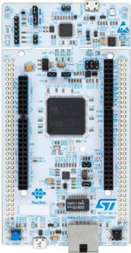 STMicroelectronics NUCLEO-F303ZE Entwicklungsboard in Blau - Bild 1