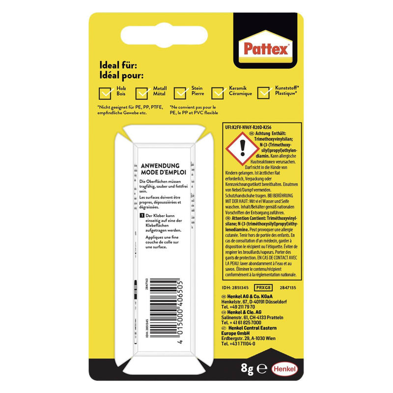 Pattex Repair Extreme Kunststoffkleber transparent 8 g - Bild 4