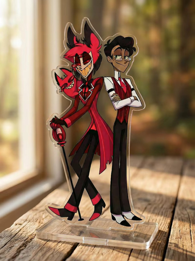 Bandai Hazbin Hotel Alastor Standee, Acryl-Standfigur, Einzelfigur - Bild 3