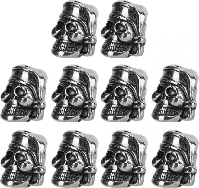 Fishine Schädel Anhänger Metall, gray, Unisex - Bild 1