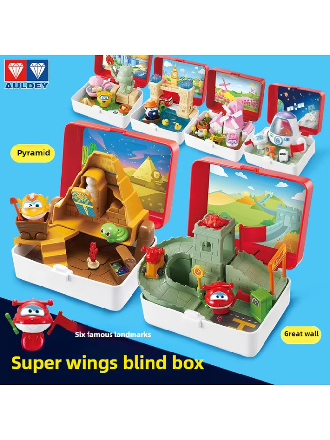 AULDEY SuperWings Jett Adventure Blind Box, Sammlung Spielzeug - Bild 3