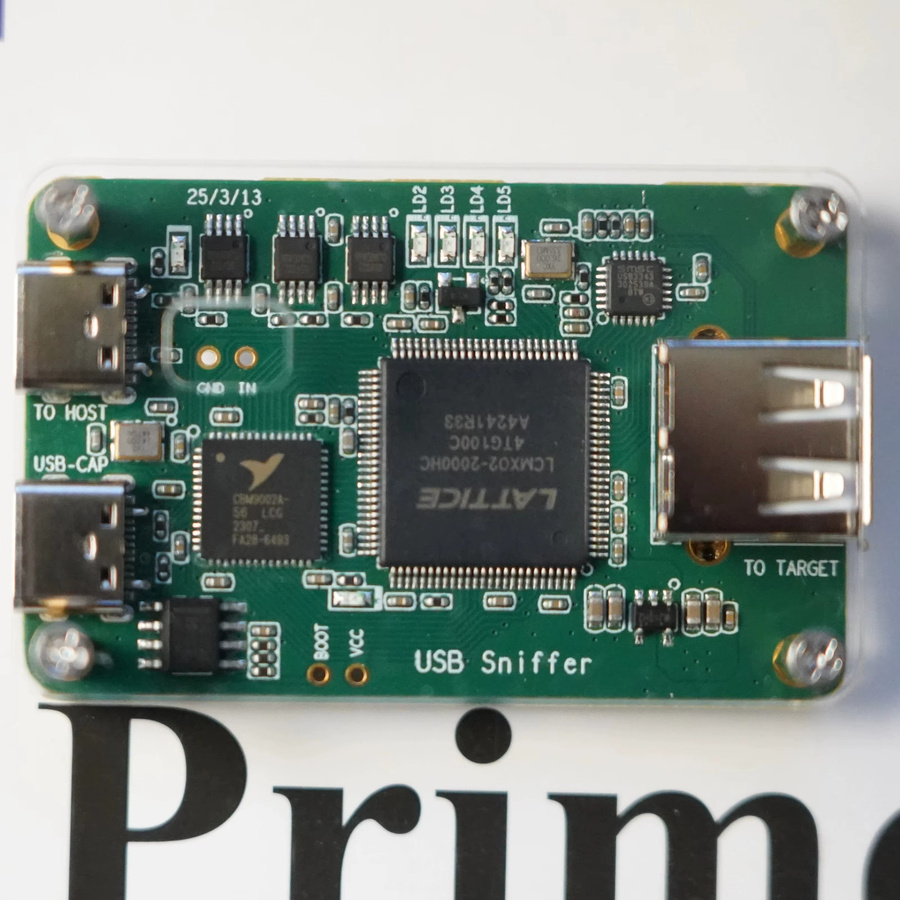Wieshark USB-Protokollanalysator und USB-Sniffer zur USB-Datenanalyse mit USB-C Anschluss - Bild 2