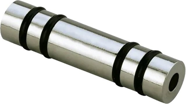 Delabie Verbindungsmuffe für 2 Rohre Ø20 mm in Silber - Bild 1