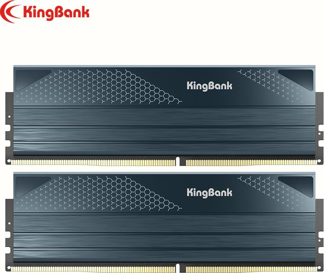 KingBank SOARBLADE KFXB Serie DDR5 RAM Kit 96GB 6400MHz Schwarz - Bild 1