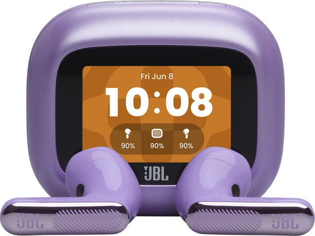 JBL LIVE FLEX 4 In-Ear Bluetooth Kopfhörer in Purple - Bild 1
