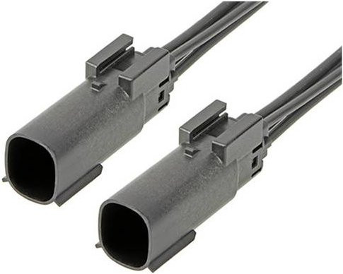 Molex Stiftgehäuse-Kabel 216287-1042 in Schwarz - Bild 1