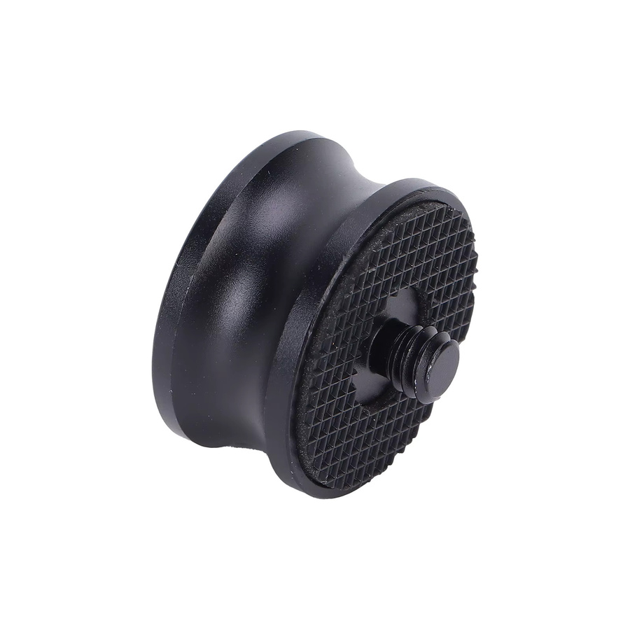 Qiilu Kamera-Adapter 3/8 Zoll Innengewinde auf 1/4 Zoll Außengewinde in Schwarz für Stativ, Einbeinstativ und Gimbal - Bild 4