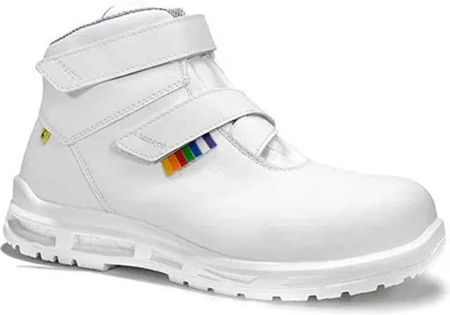 Elten Sicherheitsstiefel Brayden Xxtm White Strap Mid ESD S3 in Weiß, Größe 39 - Bild 1