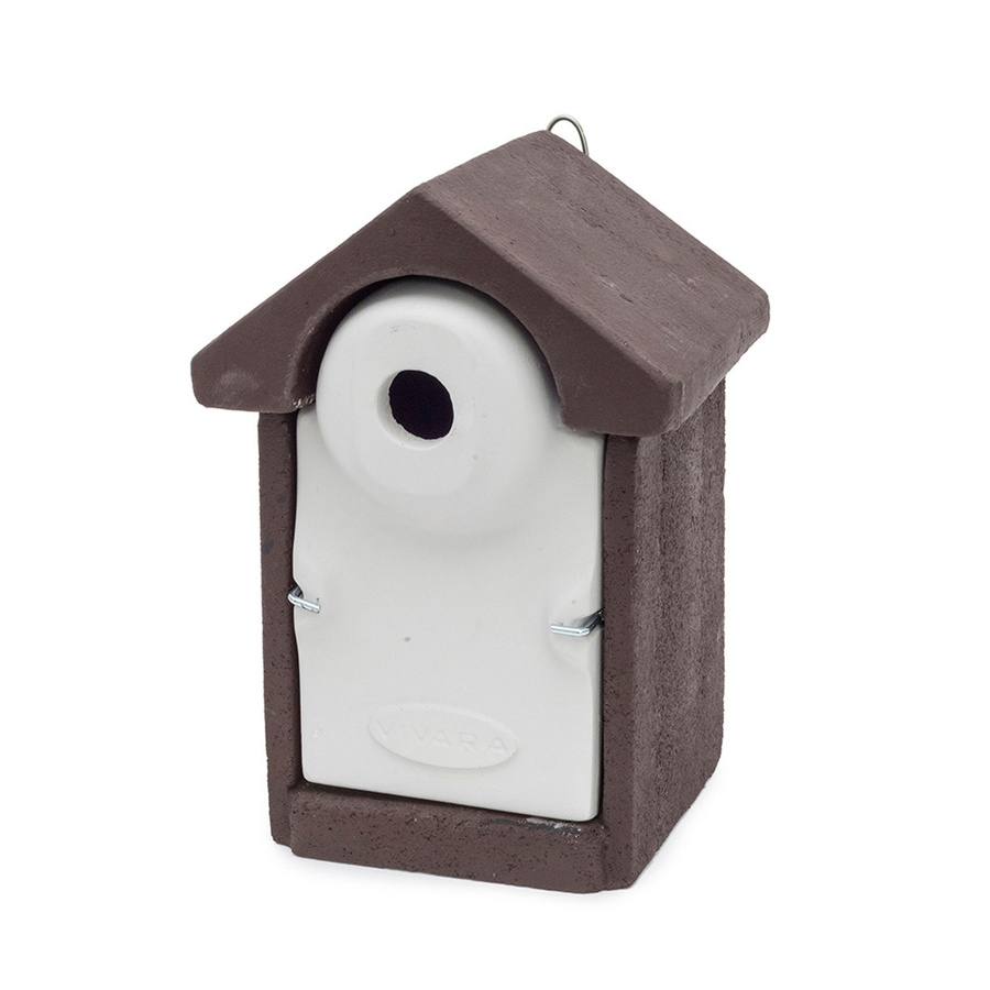 Nistkasten Sevilla WoodStone von CJ Wildlife in Braun aus Holzbeton mit 32 mm Wandstärke - Bild 2