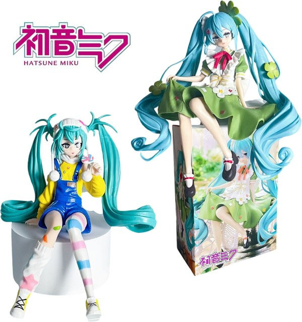 Bandai Hatsune Miku Actionfigur, Mädchen, 16cm, Kunststoff - Bild 1