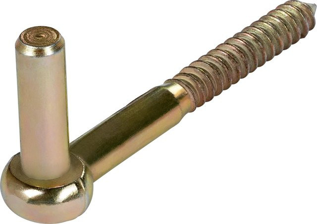 Dolle Einschraubkloben Gelb Verzinkt Durchmesser: 13 mm, Breite: 120 mm - Bild 1