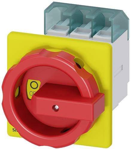 Siemens Lasttrennschalter 3-polig 63 A 690 V/AC Rot Gelb 35 mm² 3LD25550TK53 - Bild 1
