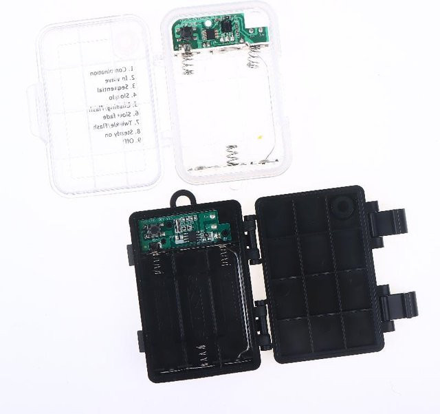 Wasserdichte und staubdichte Batteriekartusche mit Timing-Funktion für 3 AA-Batterien (3 V) - Bild 1