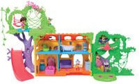 Spin Master Dora the Explorer Regenwald Casita Spielset mit Dora und Affe Boots Figuren in Grün und Bunt - Bild 1