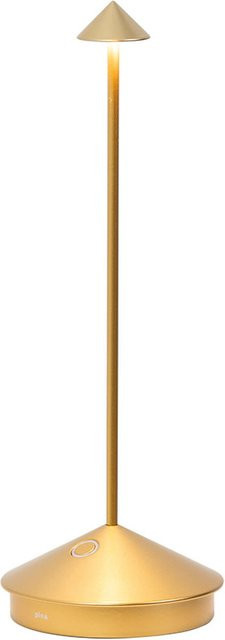 Zafferano Pina Pro LED-Akkuleuchte in Gold matt mit dimmbarer Lichtfarbe für Innen- und Außenbereich - Bild 1