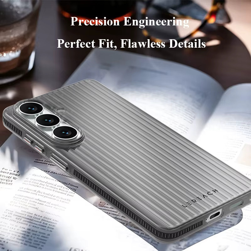 LeReach ICICLE Hard Cover Schutzhülle für Samsung Galaxy S26 Ultra und S26+ in Black oder Transparent - Bild 3