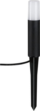 Paulmann Plug & Shine Flarea LED Pollerleuchte Schwarz Anthrazit IP65 3W Warmweiß