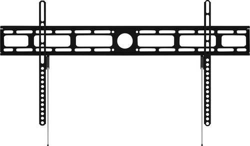 TECHLY Slim Wandhalterung für LCD und LED Fernseher 42 bis 80 Zoll, Schwarz, Höhe: 400 mm - Bild 1