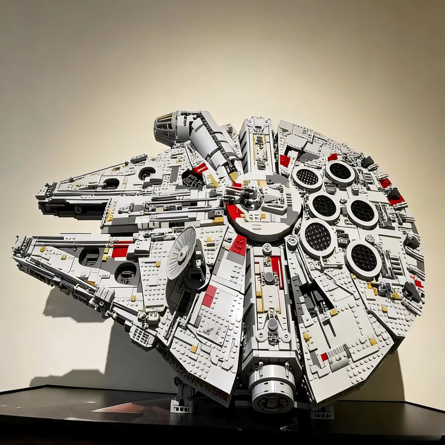 Beast Kingdom Millennium Falcon Warship, Mini-Bausteinset, 7541 Teile, ab 14 Jahre - Bild 3