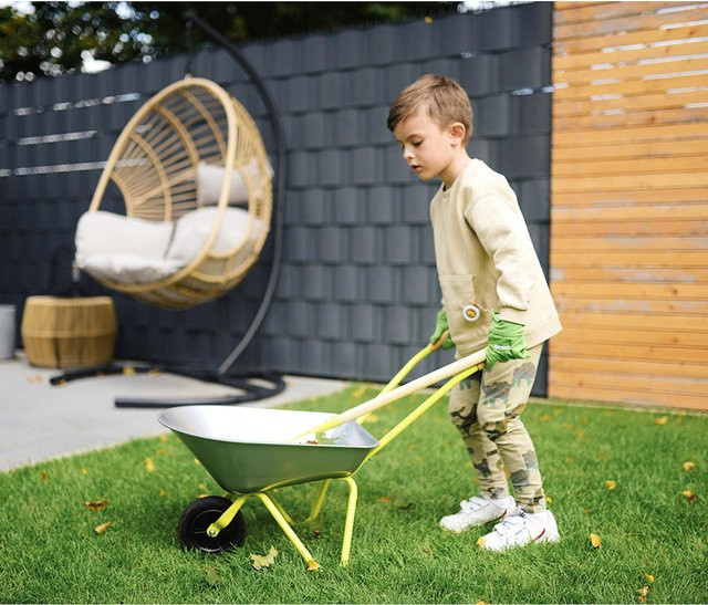 Small Foot Gartenwerkzeug-Set mit Schubkarre - Bild 1