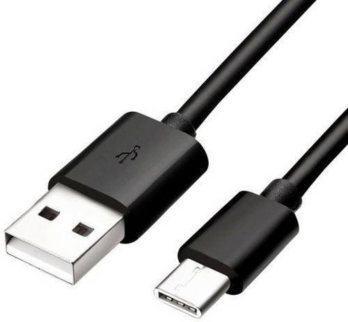 Samsung USB-C Ladekabel Schwarz mit USB-A Stecker, Länge: 1,50 m - Bild 1