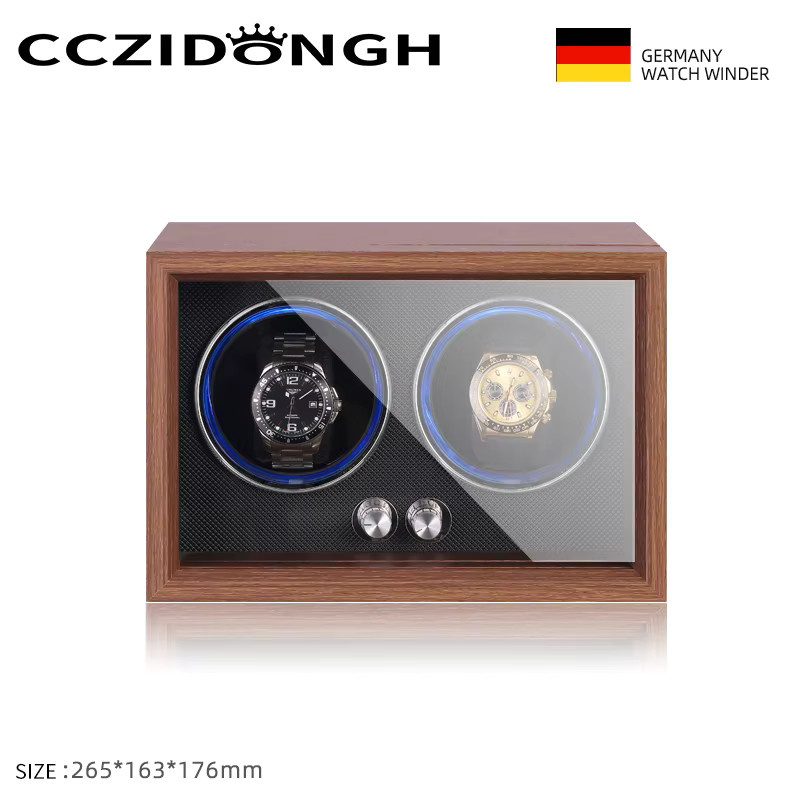 WanBaoZhi Uhrenbeweger, automatische Uhrenbox, braun, Unisex - Bild 3