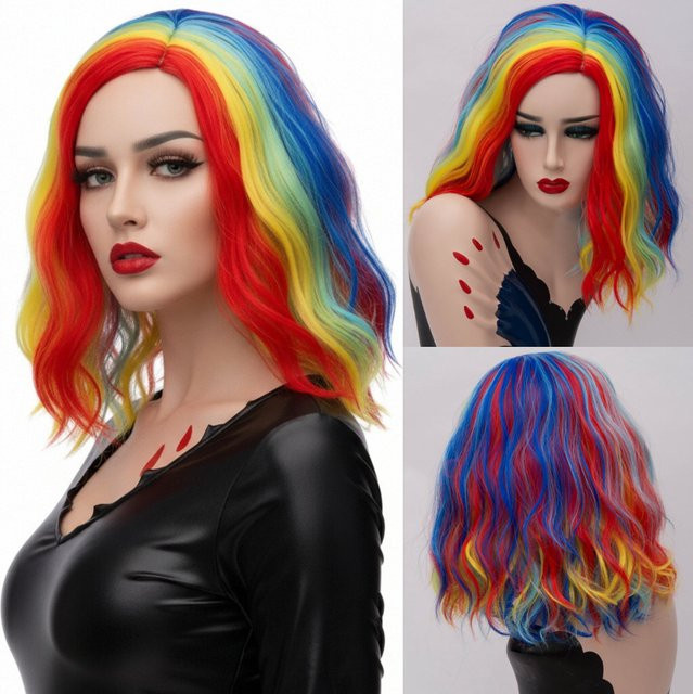 MSIWIGS Perücke mit Pony, synthetisch, Damen - Bild 1