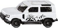 SIKU Modellfahrzeug Land Rover Defender 90 in Weiß/Schwarz mit Bergmotiv - Bild 1