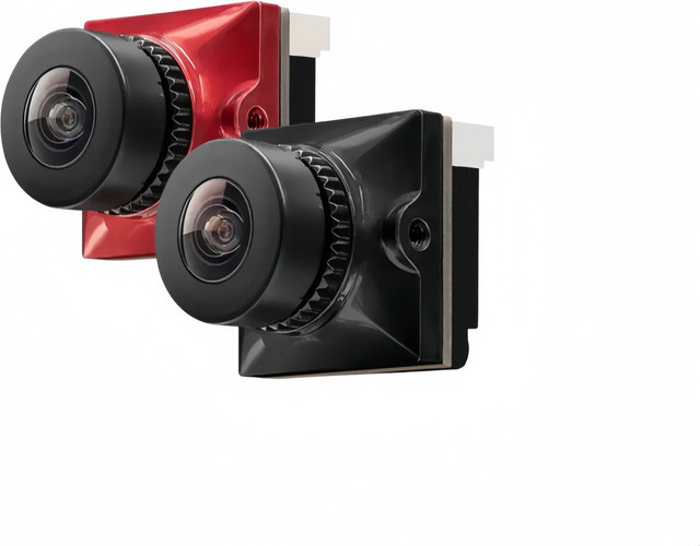 Caddx Snail Flat-Head Brothers Renn-FPV-Kamera der zweiten Generation mit Nachtsichtobjektiv und 2,1-mm-Objektiv in Schwarz - Bild 1