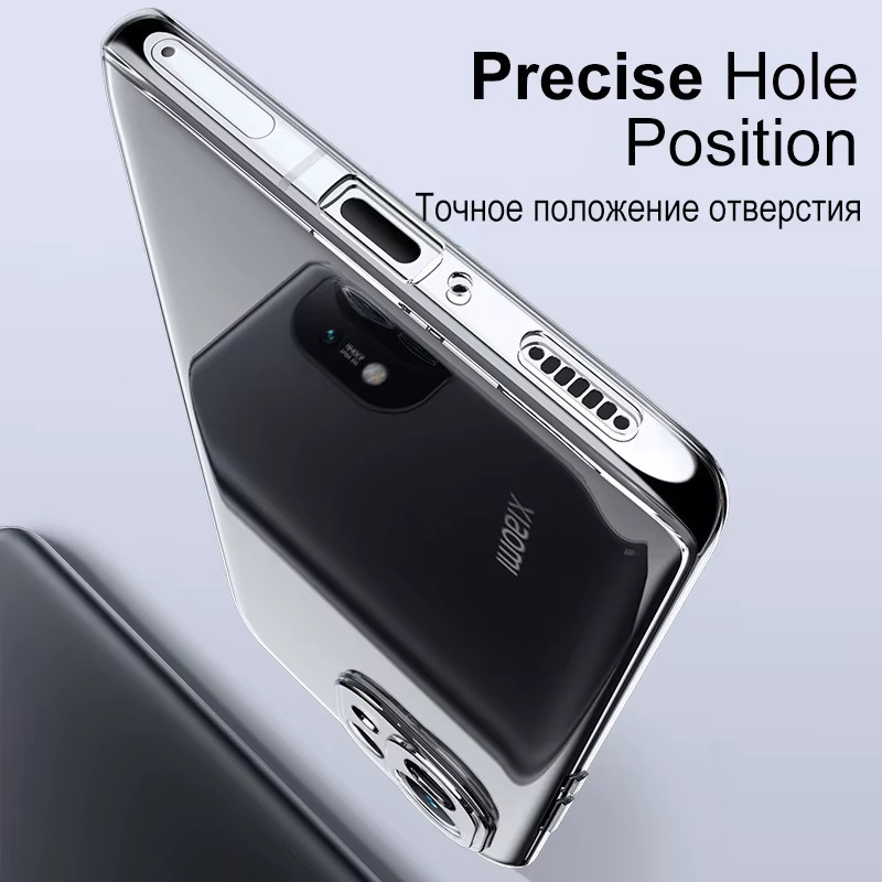 Transparente Ultradünne TPU-Silikon Hülle für Xiaomi 11 Lite 5G NE und Xiaomi 11 Lite 4G - Bild 5