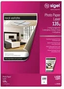 SIGEL Fotopapier A4 Glossy für Laserprinter, 100 Blatt - Bild 1