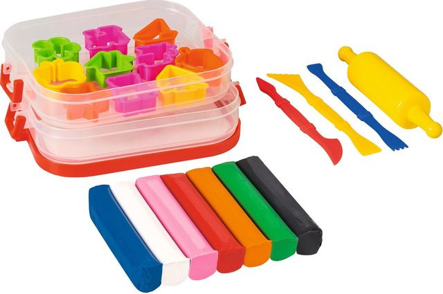 prandell Kinderknete-Box Modelliermasse Bunt / Mehrfarbig Set - Bild 1