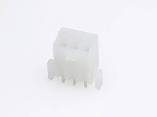 Molex Einbau-Buchsenleiste in Weiß mit 6 Polen und einem Rastermaß von 4,2 mm - Bild 1
