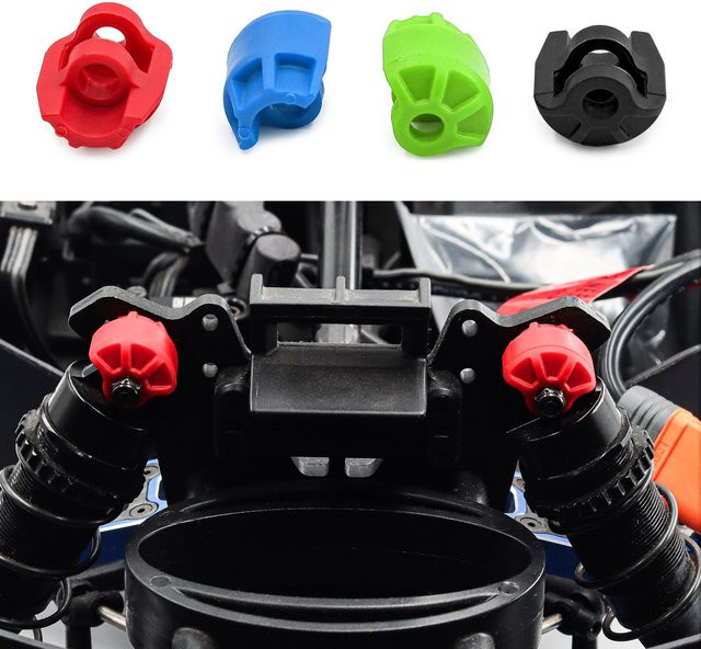 Semalam Universelle Kunststoff-Stoßdämpferkappe für ARRMA 6S 1/7 1/8 RC-Autos, Ersatzteil - Bild 1