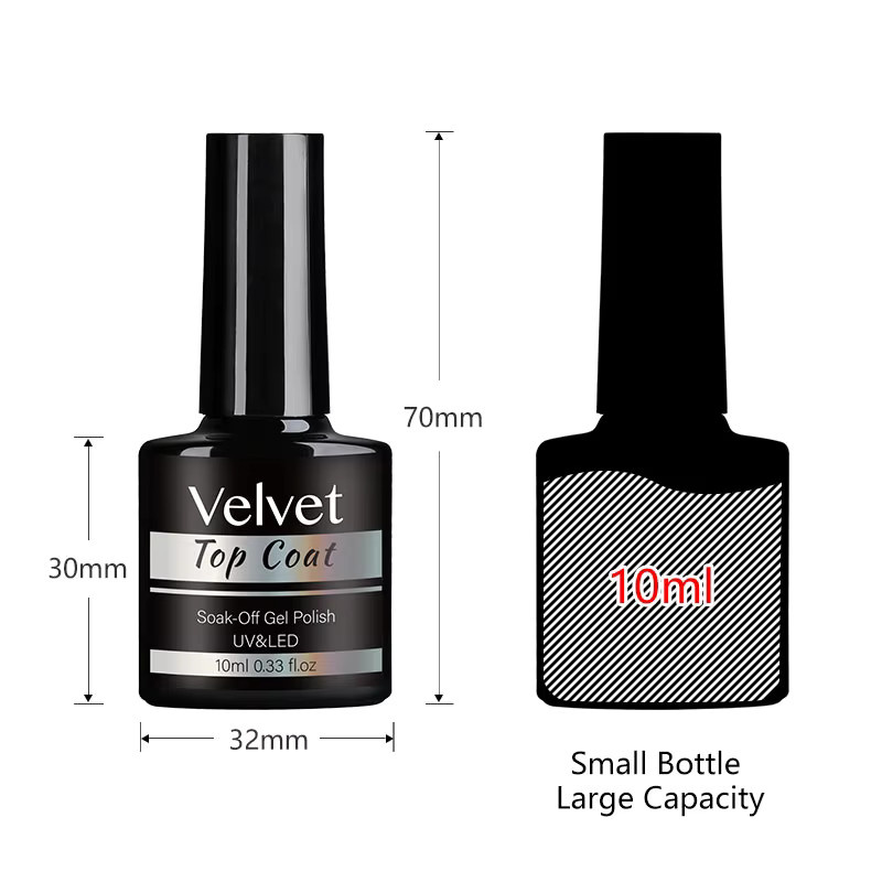 Arte Clavo Matte Top Coat Gel Polish, 10 ml - Bild 5