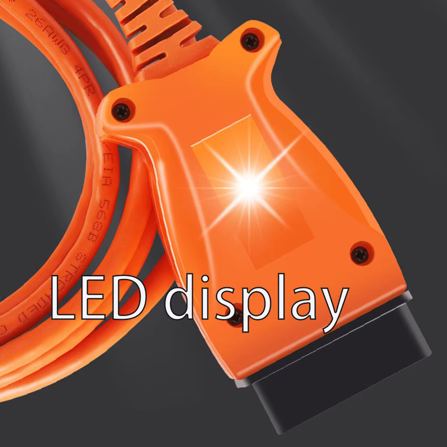 ENET OBD2-Kabel mit USB-C Anschluss in Orange für BMW F-Serie und neuer, kompatibel mit ICOM, E-SYS, ISTA und Bimmercode - Bild 3