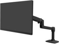 Ergotron LX Monitor Arm Tischhalterung Schwarz für Bildschirme bis 86,4 cm mit VESA 100x100 mm - Bild 1