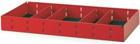 Facom Einhaengeregal M fuer Module 742,5mm, Farbe: Rot - Bild 1