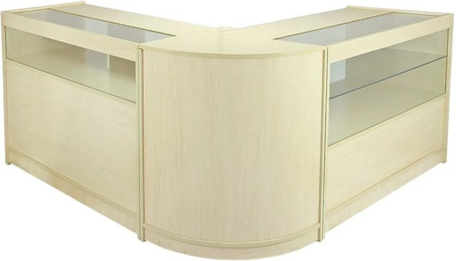 MonsterShop Leo B1200 C1200 Tisch in Ahorn mit Beige, B/T/H: 120 x 60 x 76 cm - Bild 1