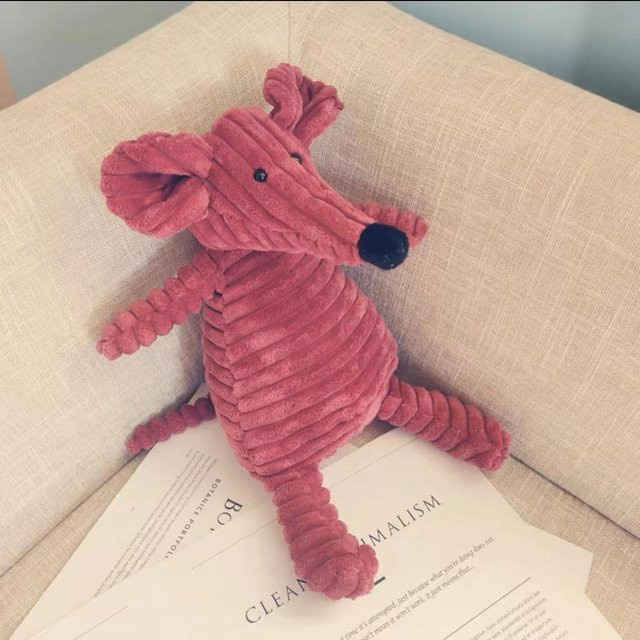 Gestreifte Orangefuchs-Puppe, Plüschtier, ab 14 Jahren - Bild 1