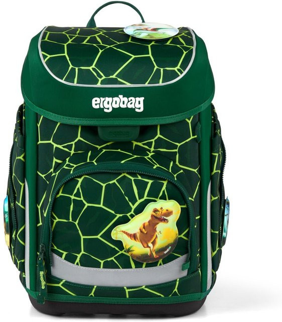 ergobag cubo Schulranzen 5-teiliges Set BärRex in Green - Bild 1