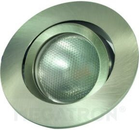 Megatron Einbauspot MT75201 in Eisen gebürstet Silber - Bild 1