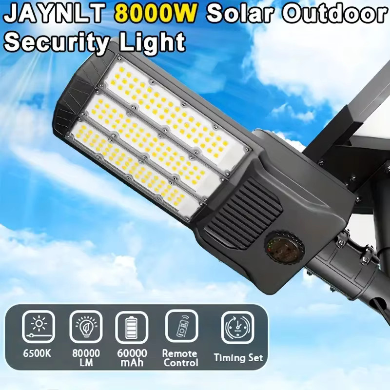 YQCHEZI Solar-Flutlicht mit Bewegungsmelder und 2 Solarpanelen, moderne Solar-Wandleuchte für Garten und Außenbereich, Schwarz - Bild 2