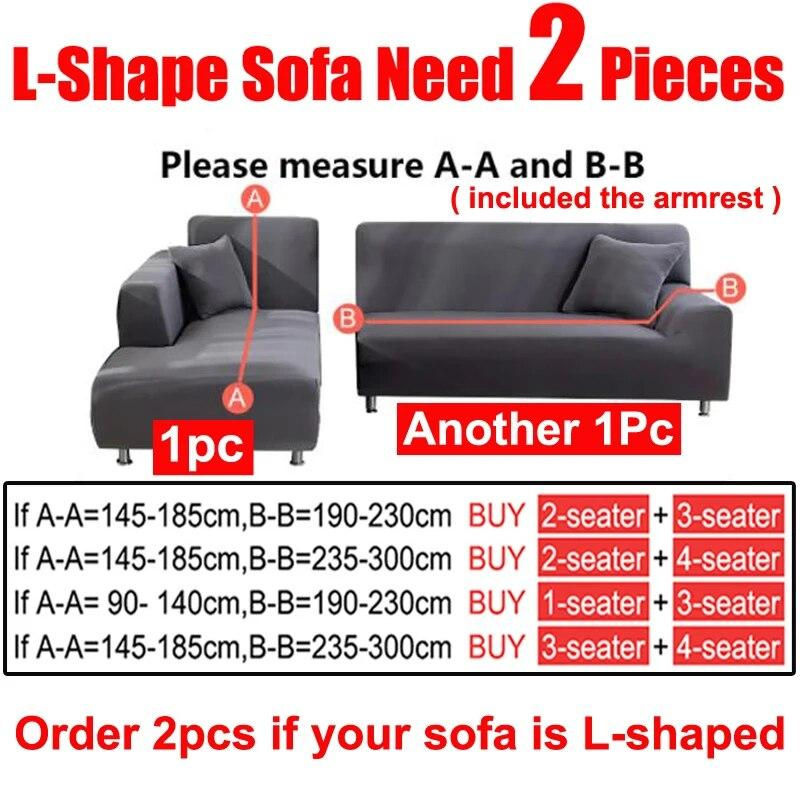Elastischer Stretch-Sofabezug von Your Warm Home in Grau für 1-Sitzer Sessel, Breite: 90-140 cm - Bild 3