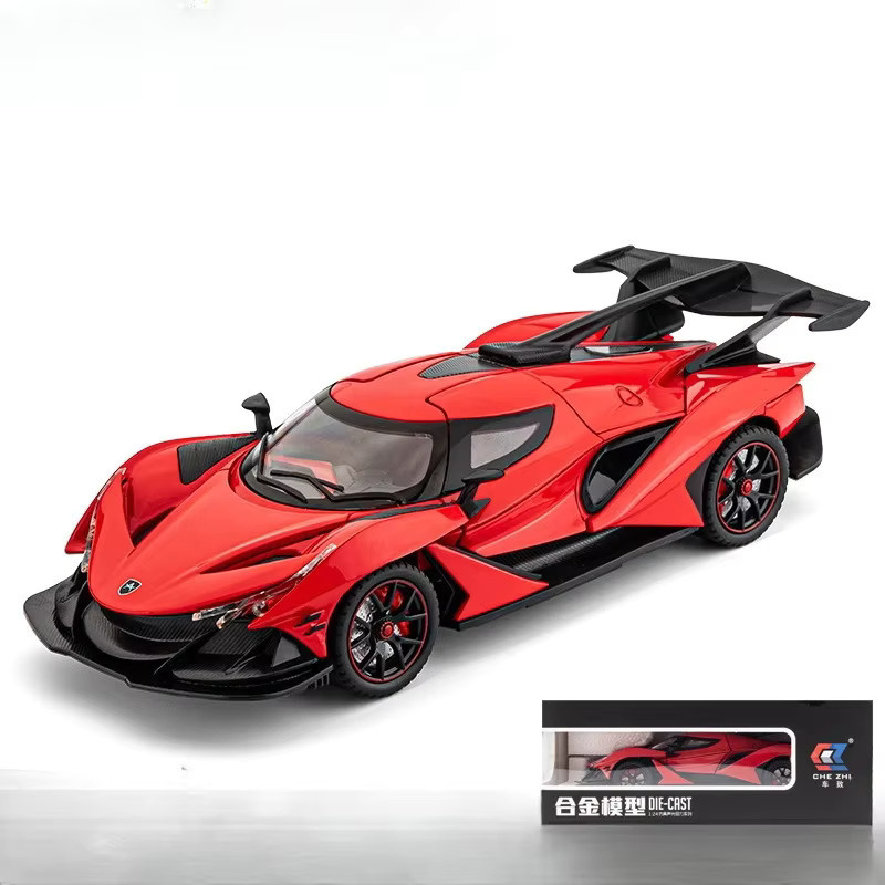 WELLY Apollo IE Intensa Emozione Sportwagen Modell, 1:24, Metall, mit Licht und Sound - Bild 2