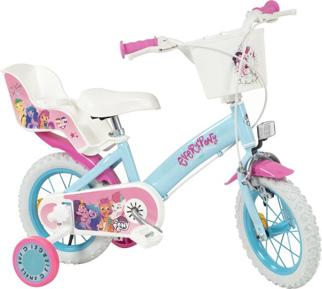 Toimsa Bikes My Little Pony Kinderfahrrad, 12-Zoll, blau, 3-5 Jahre - Bild 1