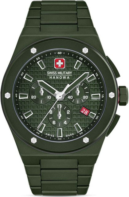 Swiss Military Hanowa Chronograph, Keramik, Quarz, 43 mm, Herren - Bild 1
