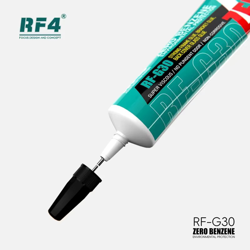 RF4 RF-G30 Nano Rahmen Kleber Universal Kontaktkleber für Glas und Kunststoff mit Präzisionsapplikator, Transparent, 60 ml - Bild 5