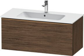 Duravit Waschtischunterschrank D-Neo wandhängend in Braun Matt, B/T/H: 101 x 46,2 x 44 cm - Bild 1