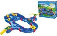 AquaPlay Superset Wasserbahn Hafen blau/gelb - Bild 1